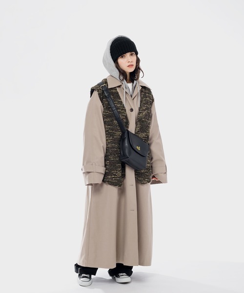 MUHET(ミュエータ)の「アソートベスト(ベスト・レディース・ベージュ/カーキ/ライトグリーン・MEDIUM/X-LARGE)」の20枚目の写真