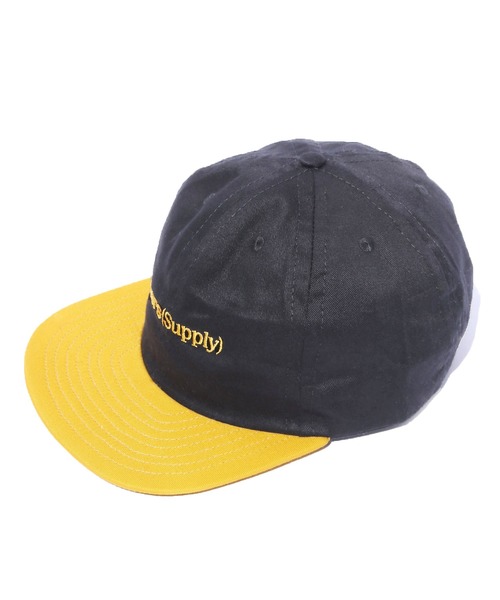 POWERS(パワーズ)の「POWERS/パワーズ NEW LOGO 6-PANEL CAP 6パネルキャップ(キャップ・メンズ・ブラック×パープル/ブラック×グリーン/ブラック×イエロー・FREE)」の1枚目の写真