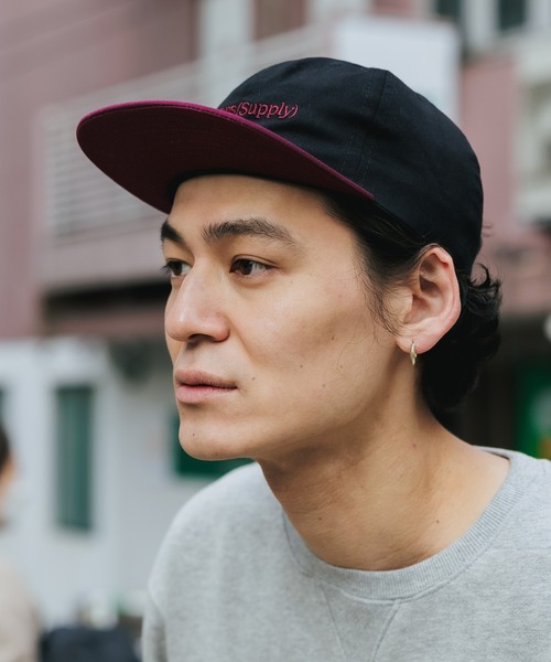 POWERS(パワーズ)の「POWERS/パワーズ NEW LOGO 6-PANEL CAP 6パネルキャップ(キャップ・メンズ・ブラック×パープル/ブラック×グリーン/ブラック×イエロー・FREE)」の20枚目の写真