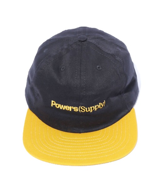 POWERS(パワーズ)の「POWERS/パワーズ NEW LOGO 6-PANEL CAP 6パネルキャップ(キャップ・メンズ・ブラック×パープル/ブラック×グリーン/ブラック×イエロー・FREE)」の5枚目の写真