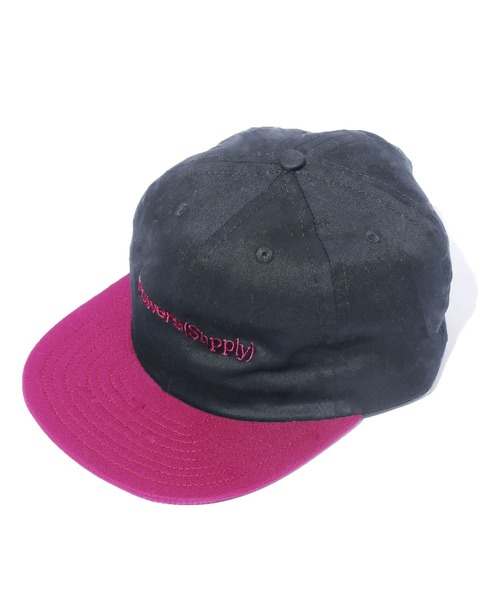 POWERS(パワーズ)の「POWERS/パワーズ NEW LOGO 6-PANEL CAP 6パネルキャップ(キャップ・メンズ・ブラック×パープル/ブラック×グリーン/ブラック×イエロー・FREE)」の8枚目の写真