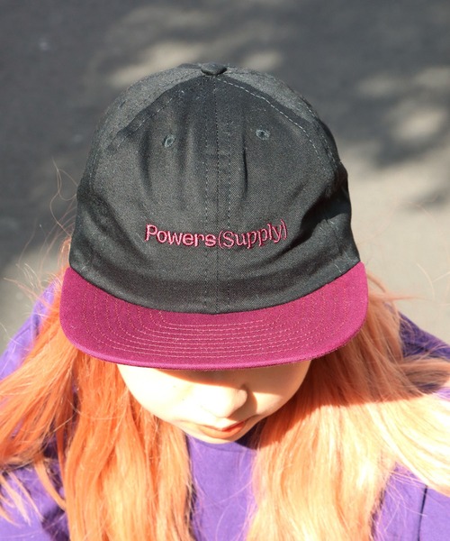 POWERS(パワーズ)の「POWERS/パワーズ NEW LOGO 6-PANEL CAP 6パネルキャップ(キャップ・メンズ・ブラック×パープル/ブラック×グリーン/ブラック×イエロー・FREE)」の18枚目の写真