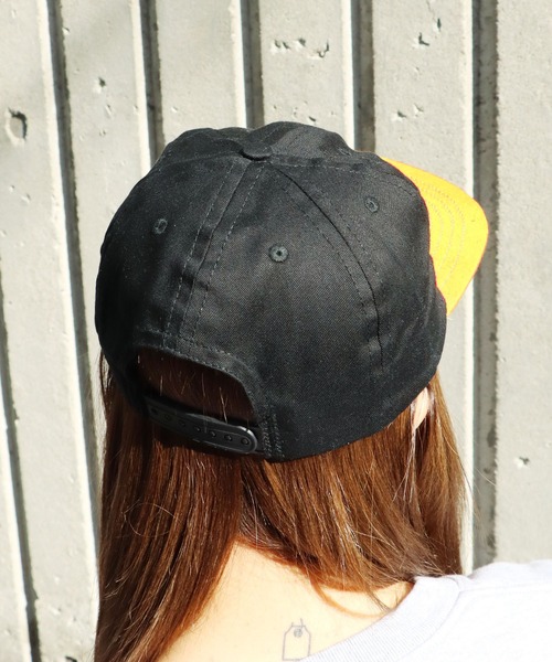 POWERS(パワーズ)の「POWERS/パワーズ NEW LOGO 6-PANEL CAP 6パネルキャップ(キャップ・メンズ・ブラック×パープル/ブラック×グリーン/ブラック×イエロー・FREE)」の12枚目の写真