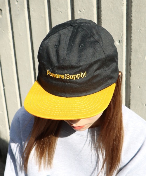 POWERS(パワーズ)の「POWERS/パワーズ NEW LOGO 6-PANEL CAP 6パネルキャップ(キャップ・メンズ・ブラック×パープル/ブラック×グリーン/ブラック×イエロー・FREE)」の21枚目の写真