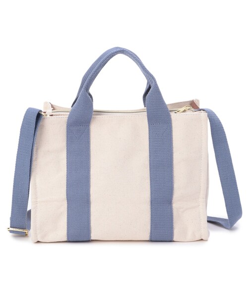 DRESKIP(ドレスキップ)の「◆キャンバスト-トバッグ(トートバッグ・レディース・ブラック/ブルー/イエロー系3・00)」の7枚目の写真