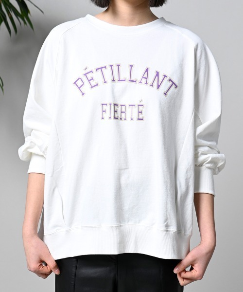 セール】【LUPILIEN】切替コクーンプルオーバー（スウェット