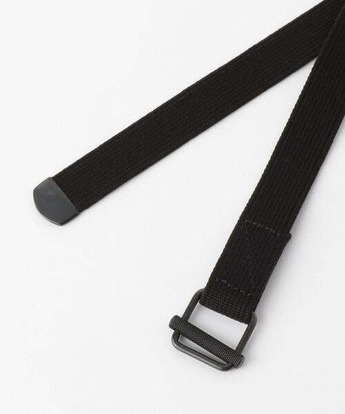 MHL.(エムエイチエル)の「<MHL.> MILITARY BELT/ベルト(ベルト・メンズ・ブラック/オフホワイト・FREE)」の3枚目の写真