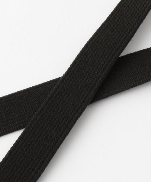 MHL.(エムエイチエル)の「<MHL.> MILITARY BELT/ベルト(ベルト・メンズ・ブラック/オフホワイト・FREE)」の4枚目の写真