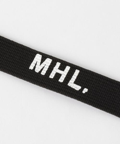 MHL.(エムエイチエル)の「<MHL.> MILITARY BELT/ベルト(ベルト・メンズ・ブラック/オフホワイト・FREE)」の5枚目の写真