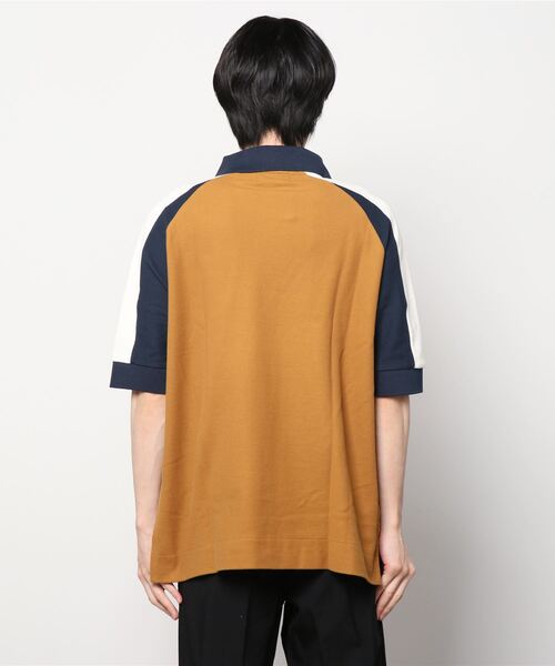 Nicholas Daley Colour Block Polo Shirt