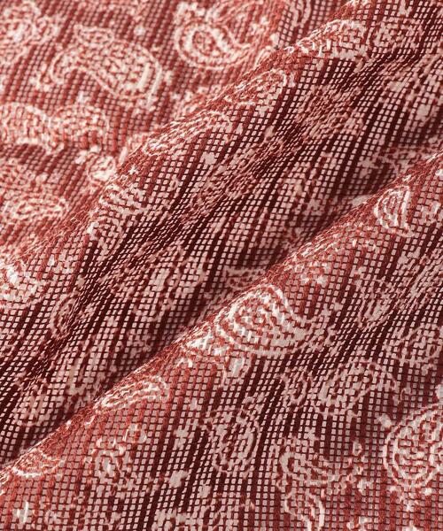 AD56（エーディーチンクワンタセイ）の「＜AD56＞シルク フレスコ ペイズリー ポケットチーフ（ポケットチーフ・メンズ・オレンジ系その他/ロイヤルブルー・FREE）」の6枚目の写真