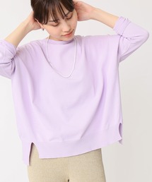 IENA | コットンストレッチNEOワイド長袖プルオーバー◆(ニット/セーター)