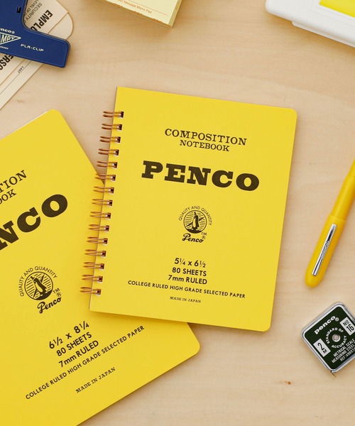 PENCO（ペンコ）の「penco ペンコ コイルノート M（手帳/メモ帳・レディース・ナチュラル/ホワイト/イエロー/オレンジ/ミント/ブルー・FREE）」の5枚目の写真