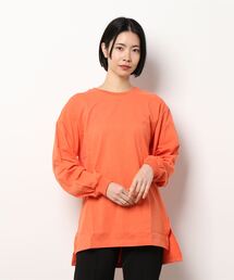 Right-on | 【HONEYSUCKLE ROSE】スリットビッグロンＴ(Tシャツ/カットソー)