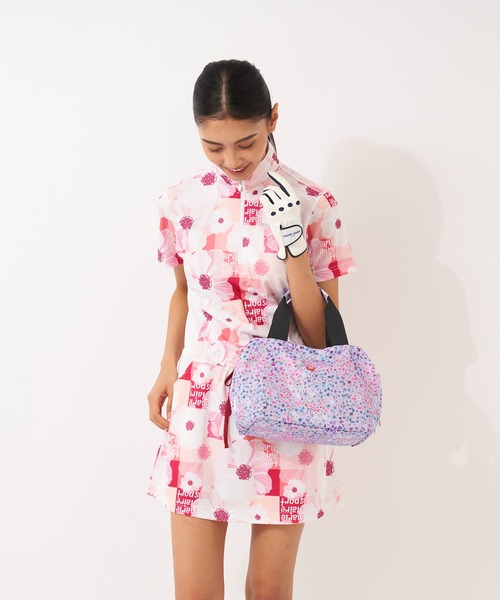 marie claire(マリ・クレール)の「marie claire/マリクレール ファスナー式 カートバッグ/マグネット付/ゴルフウェア/レディース(ハンドバッグ・レディース・ホワイト/ネイビー/ラベンダー・FREE)」の20枚目の写真