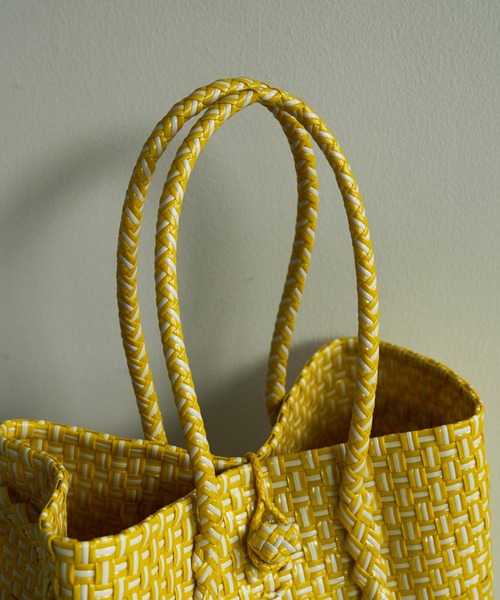 DISCOAT（ディスコート）の「メルカドスクエア配色トートバッグ（トートバッグ・レディース・ブラック/イエロー・FREE）」の6枚目の写真