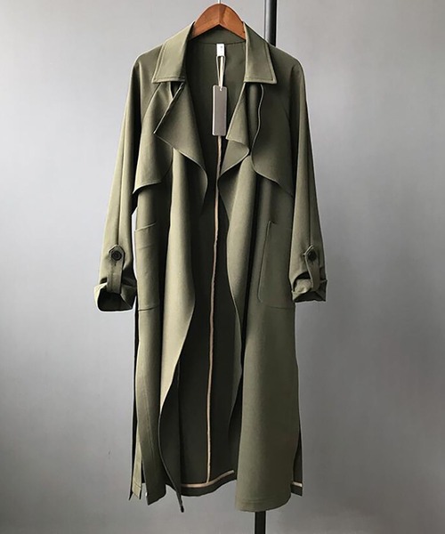 セール】ロングトレンチコート（トレンチコート）｜Girly Doll