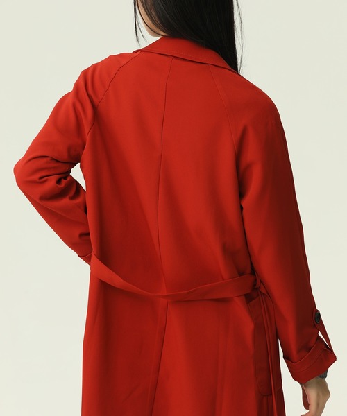 Girly Doll(ガーリードール)の「ロングトレンチコート(トレンチコート・レディース・ベージュ/レッド/カーキ・M/L)」の21枚目の写真