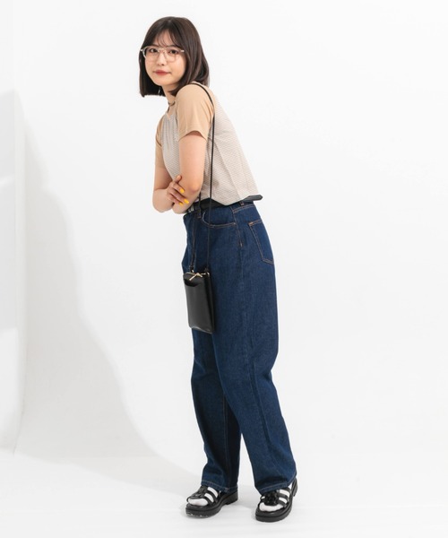 nemne store(ネンネストア)の「刺繍ワンポイントラグランアソートTシャツ(Tシャツ/カットソー・レディース・ピンク/オレンジ/ミント/オートミール・フリー)」の19枚目の写真