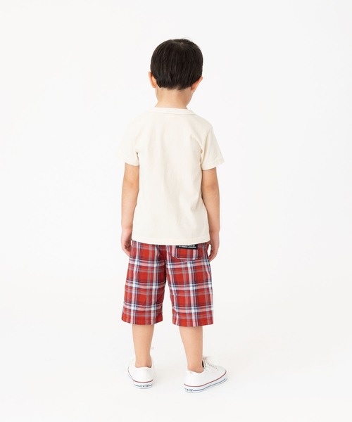 RUGGEDWORKS(ラゲッドワークス)の「《made in Japan》 カレッジプリント半袖TEE(Tシャツ/カットソー・キッズ・キナリ/ライトピンク/チャコール/ライトブルー・140/130/110/120/90/100/150)」の5枚目の写真