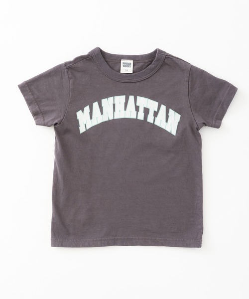 RUGGEDWORKS(ラゲッドワークス)の「《made in Japan》 カレッジプリント半袖TEE(Tシャツ/カットソー・キッズ・キナリ/ライトピンク/チャコール/ライトブルー・140/130/110/120/90/100/150)」の15枚目の写真