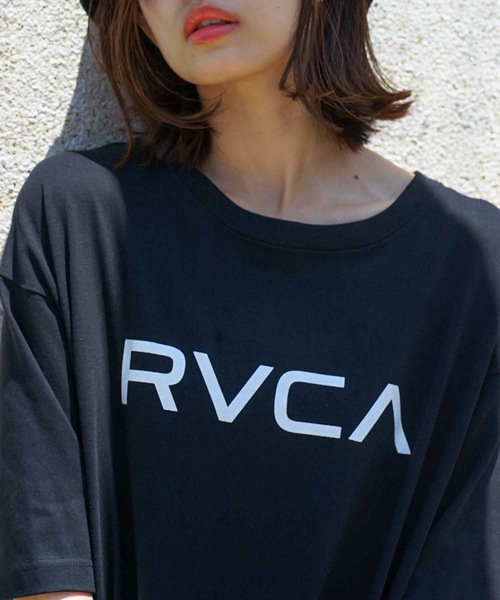 RVCA（ルーカ）の「RVCA メンズ  BIG RVCA BACK BALANC Ｔシャツ【2022年春夏モデル】/ルーカ半袖Tシャツフロントプリント（Tシャツ/カットソー・メンズ・ホワイト/ブラック/モスグリーン・SMALL/MEDIUM/LARGE）」の22枚目の写真