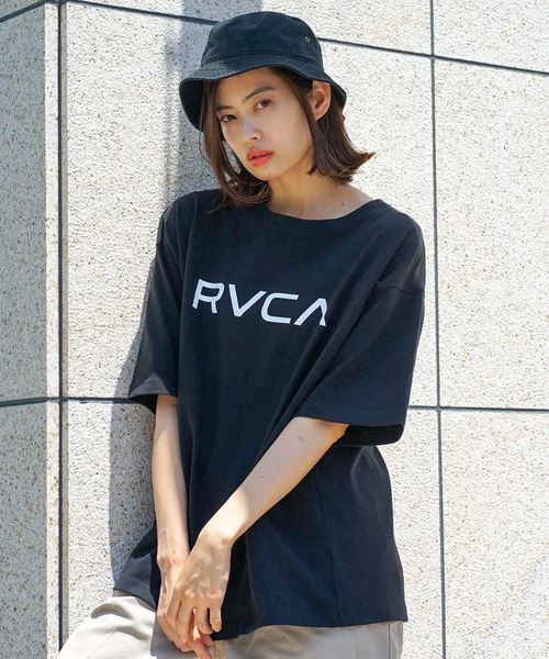 RVCA（ルーカ）の「RVCA メンズ  BIG RVCA BACK BALANC Ｔシャツ【2022年春夏モデル】/ルーカ半袖Tシャツフロントプリント（Tシャツ/カットソー・メンズ・ホワイト/ブラック/モスグリーン・SMALL/MEDIUM/LARGE）」の21枚目の写真