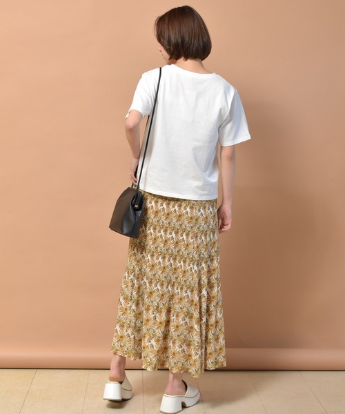 RETRO GIRL（レトロガール）の「アソートロゴチビTee（Tシャツ/カットソー・レディース・ラベンダー/ホワイト/チャコールグレー・FREE）」の7枚目の写真