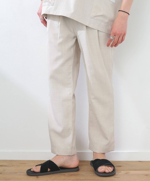 JEMORGAN（ジェーイーモーガン）の「『別注』JEMORGAN×Sonny Label　テックリネンパンツ（その他パンツ・メンズ・ナチュラル/ブラック/カーキ・MEDIUM/LARGE）」の8枚目の写真