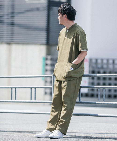JEMORGAN（ジェーイーモーガン）の「『別注』JEMORGAN×Sonny Label　テックリネンパンツ（その他パンツ・メンズ・ナチュラル/ブラック/カーキ・MEDIUM/LARGE）」の11枚目の写真