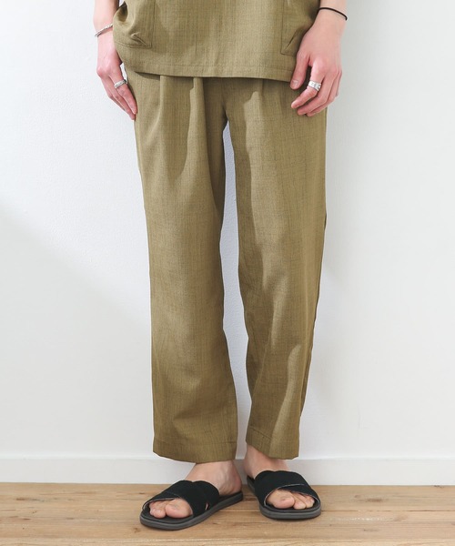 JEMORGAN（ジェーイーモーガン）の「『別注』JEMORGAN×Sonny Label　テックリネンパンツ（その他パンツ・メンズ・ナチュラル/ブラック/カーキ・MEDIUM/LARGE）」の13枚目の写真