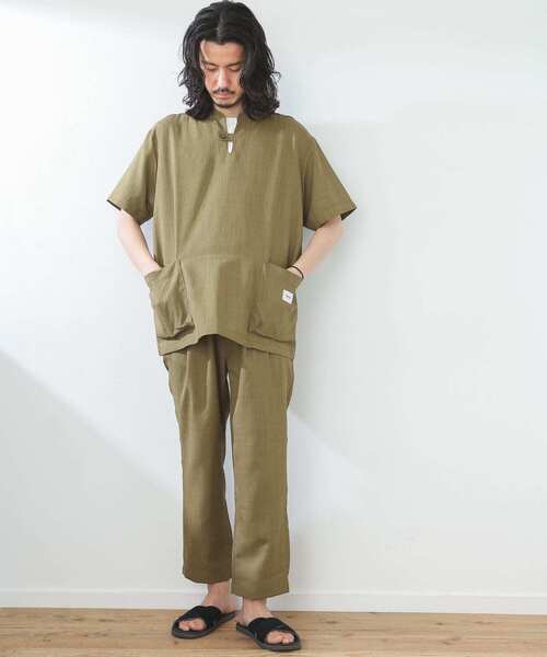 JEMORGAN（ジェーイーモーガン）の「『別注』JEMORGAN×Sonny Label　テックリネンパンツ（その他パンツ・メンズ・ナチュラル/ブラック/カーキ・MEDIUM/LARGE）」の15枚目の写真