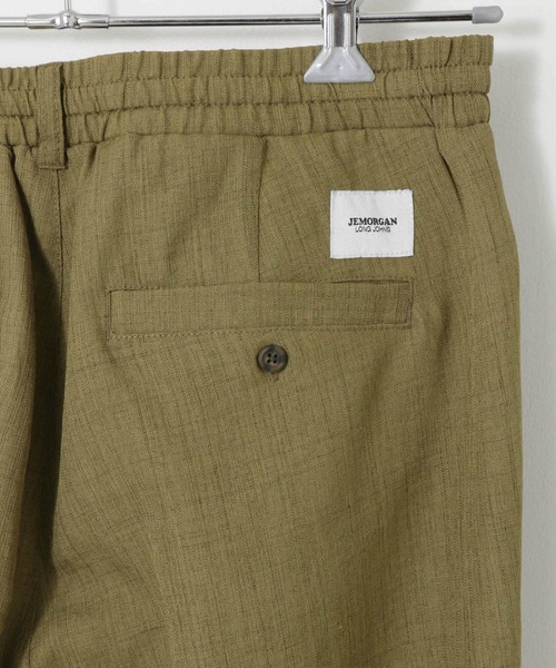 JEMORGAN（ジェーイーモーガン）の「『別注』JEMORGAN×Sonny Label　テックリネンパンツ（その他パンツ・メンズ・ナチュラル/ブラック/カーキ・MEDIUM/LARGE）」の21枚目の写真