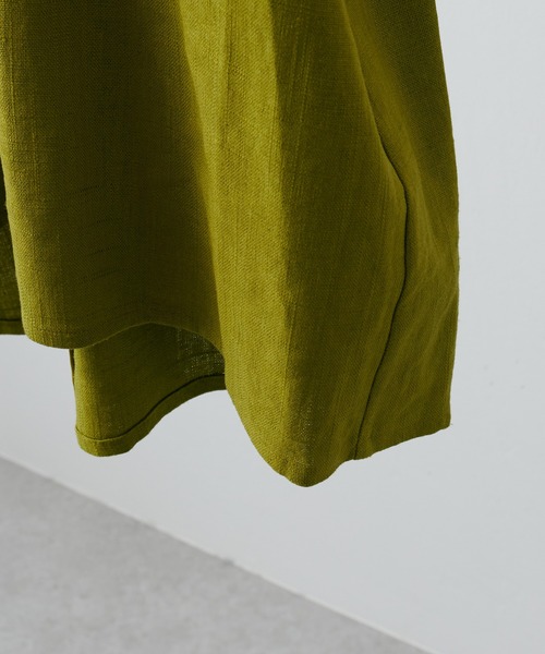 Lui's(ルイス)の「麻混ショルダータックベスト(ベスト・レディース・キナリ/ブラック/ライム・FREE)」の12枚目の写真