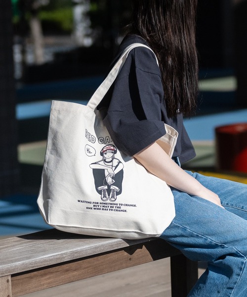 セール】【a-r】〔Red Cap Girl/レッドキャップガール〕イラストトート