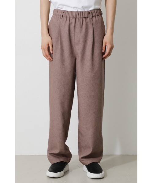 AZUL by moussy(アズールバイマウジー)の「TECH LINEN BALLOON PANTS/テックリネンバルーンパンツ(その他パンツ・メンズ・ネイビー/ベージュ/ライトブラウン・LARGE/MEDIUM)」の20枚目の写真