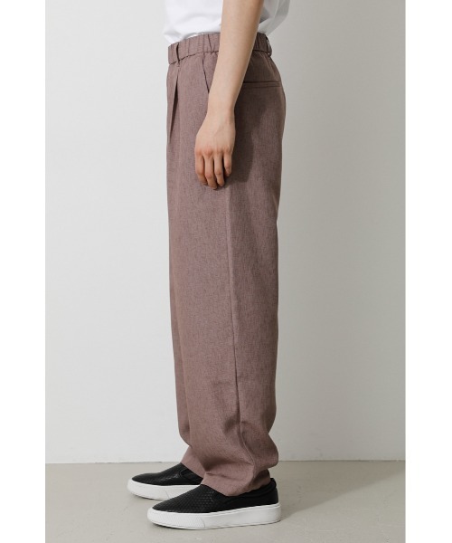 AZUL by moussy(アズールバイマウジー)の「TECH LINEN BALLOON PANTS/テックリネンバルーンパンツ(その他パンツ・メンズ・ネイビー/ベージュ/ライトブラウン・LARGE/MEDIUM)」の12枚目の写真