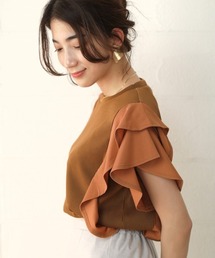 【WEB限定】リップルデザイントップス