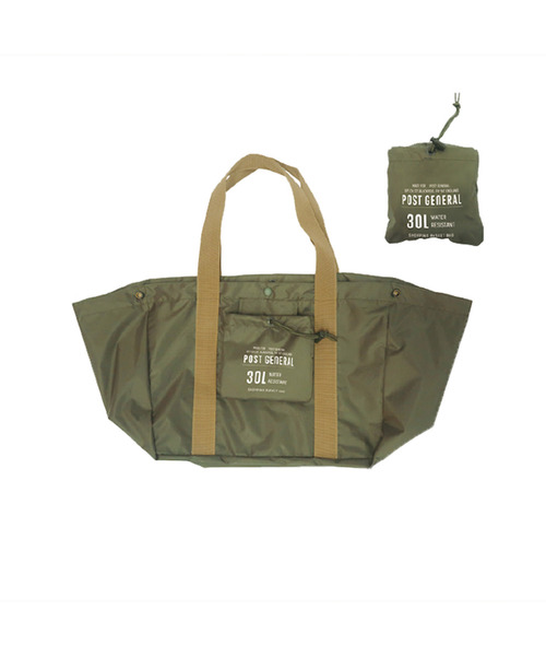 POST GENERAL（ポストジェネラル）の「ポストジェネラル POST GENERAL / パッカブルショッピングバスケットバッグ（エコバッグ/サブバッグ・レディース・ベージュ/ブラウン/オリーブ/ブラック・FREE）」の18枚目の写真