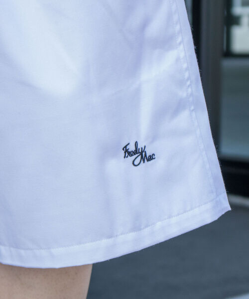 FREDY MAC（フレディーマック）の「【FREDYMAC/フレディマック】ワンポイント刺繍 ワイドハーフパンツ バルーンパンツ（その他パンツ・メンズ・ホワイト/ブラック/イエロー・LARGE/MEDIUM）」の5枚目の写真