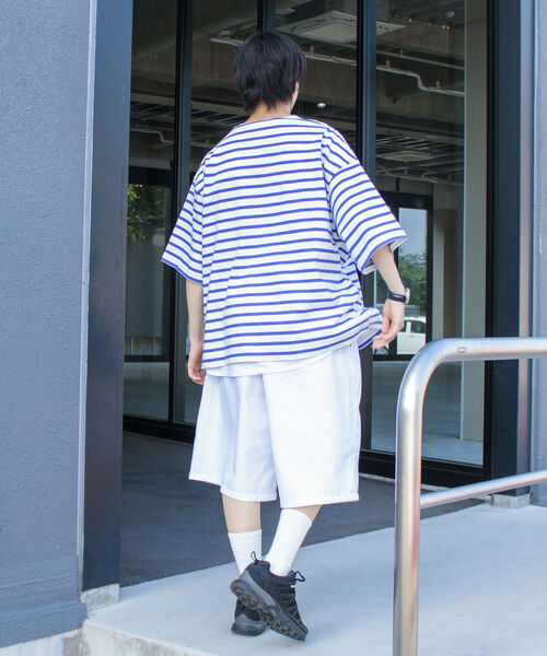 FREDY MAC（フレディーマック）の「【FREDYMAC/フレディマック】ワンポイント刺繍 ワイドハーフパンツ バルーンパンツ（その他パンツ・メンズ・ホワイト/ブラック/イエロー・LARGE/MEDIUM）」の9枚目の写真