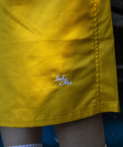 FREDY MAC（フレディーマック）の「【FREDYMAC/フレディマック】ワンポイント刺繍 ワイドハーフパンツ バルーンパンツ（その他パンツ・メンズ・ホワイト/ブラック/イエロー・LARGE/MEDIUM）」の17枚目の写真