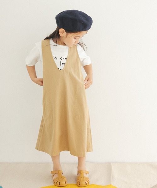 FORK&SPOON（フォークアンドスプーン）の「『親子リンク』FORK&SPOON　ロゴショートスリーブTシャツ(KIDS)（Tシャツ/カットソー・キッズ・チャコールグレー/オフホワイト・120/105/135）」の10枚目の写真