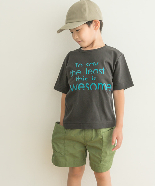 FORK&SPOON（フォークアンドスプーン）の「『親子リンク』FORK&SPOON　ロゴショートスリーブTシャツ(KIDS)（Tシャツ/カットソー・キッズ・チャコールグレー/オフホワイト・120/105/135）」の13枚目の写真