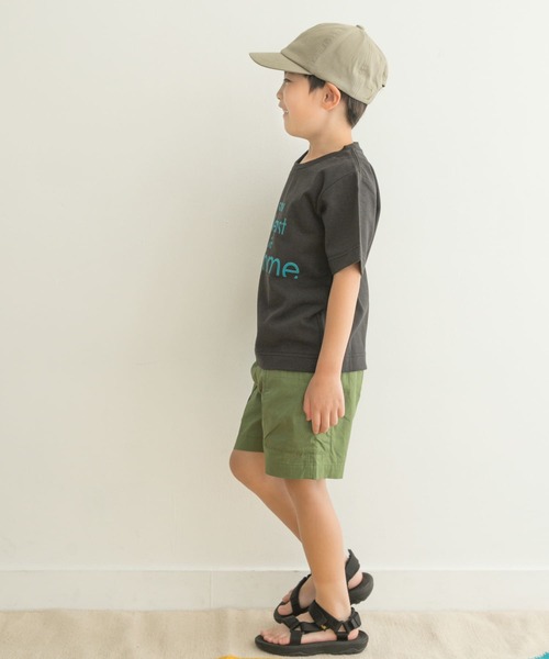 FORK&SPOON（フォークアンドスプーン）の「『親子リンク』FORK&SPOON　ロゴショートスリーブTシャツ(KIDS)（Tシャツ/カットソー・キッズ・チャコールグレー/オフホワイト・120/105/135）」の15枚目の写真