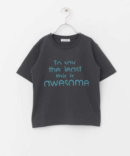 FORK&SPOON（フォークアンドスプーン）の「『親子リンク』FORK&SPOON　ロゴショートスリーブTシャツ(KIDS)（Tシャツ/カットソー・キッズ・チャコールグレー/オフホワイト・120/105/135）」の19枚目の写真