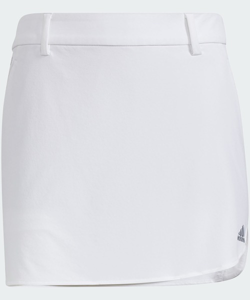 新品　Lサイズ　黒　アディダスゴルフ スリーストライプス サイドスリットスカート adidas（アディダス）の「スリーストライプス サイドスリット