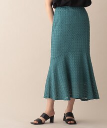 OPAQUE.CLIP | 凸凹レースマーメイドスカート(スカート)