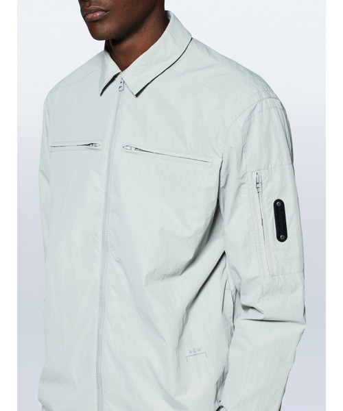 A-COLD-WALL*(アコールドウォール)の「GAUSSIAN OVERSHIRT(シャツ/ブラウス・メンズ・ライトグレー/グリーン・M/L)」の9枚目の写真