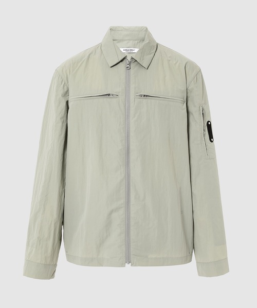 A-COLD-WALL*(アコールドウォール)の「GAUSSIAN OVERSHIRT(シャツ/ブラウス・メンズ・ライトグレー/グリーン・M/L)」の14枚目の写真